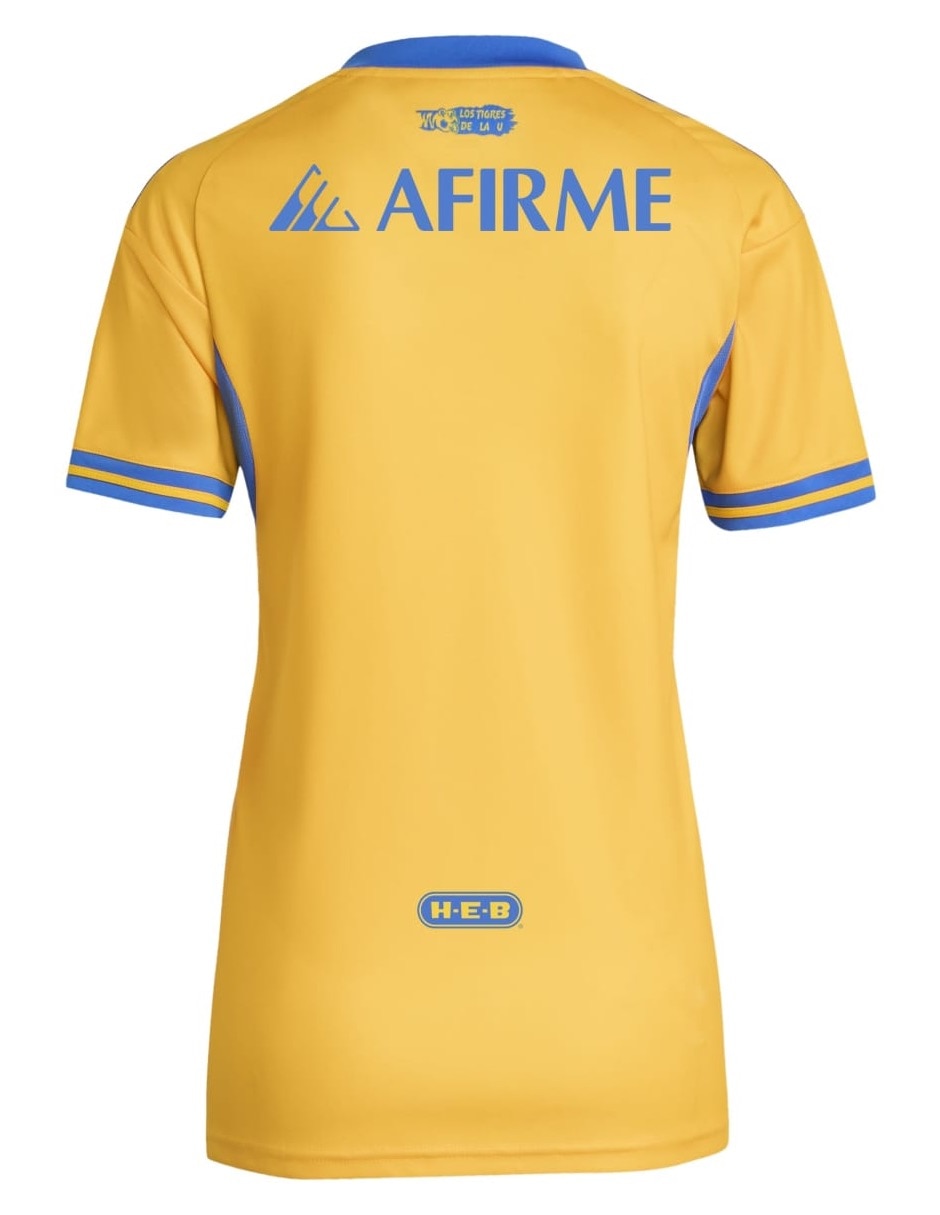 Jersey de Tigres UANL  manga corta   para mujer 3