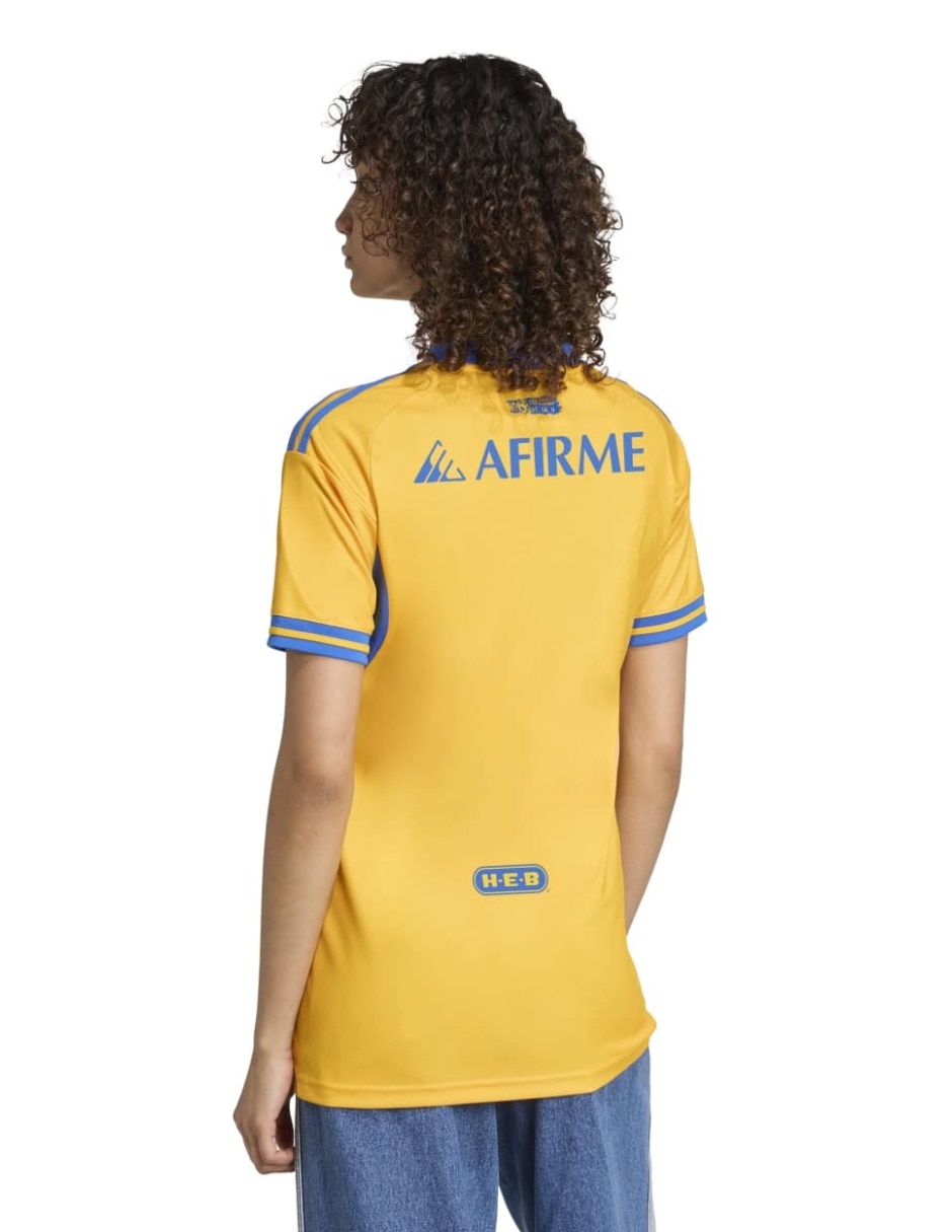 Jersey de Tigres UANL  manga corta   para mujer 4