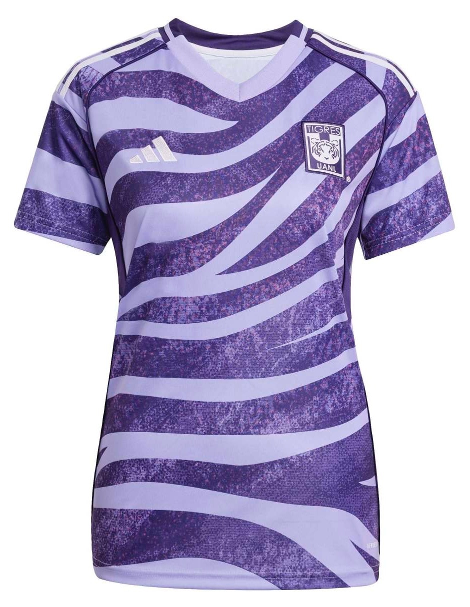 Jersey de Tigres UANL  manga corta   para mujer 2