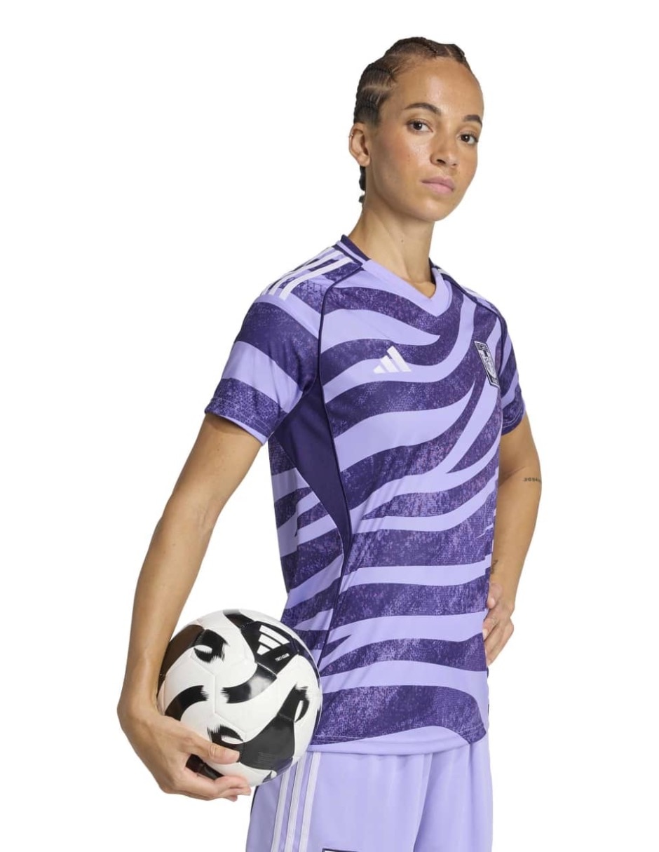 Jersey de Tigres UANL  manga corta   para mujer 5
