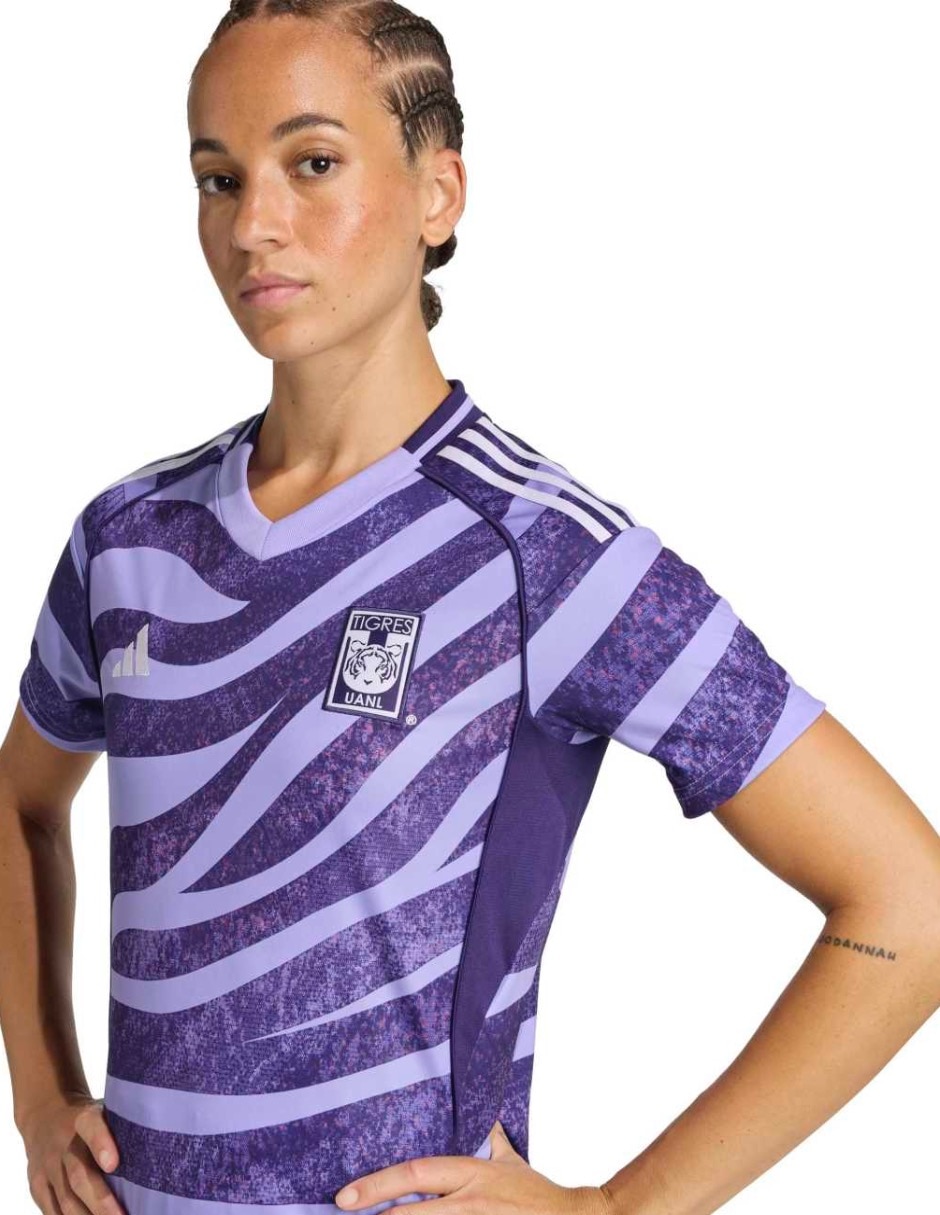 Jersey de Tigres UANL  manga corta   para mujer 6