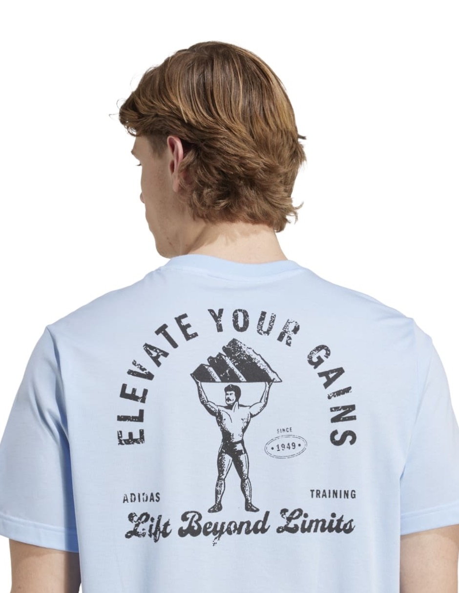 Playera deportiva para entrenamiento para hombre 5
