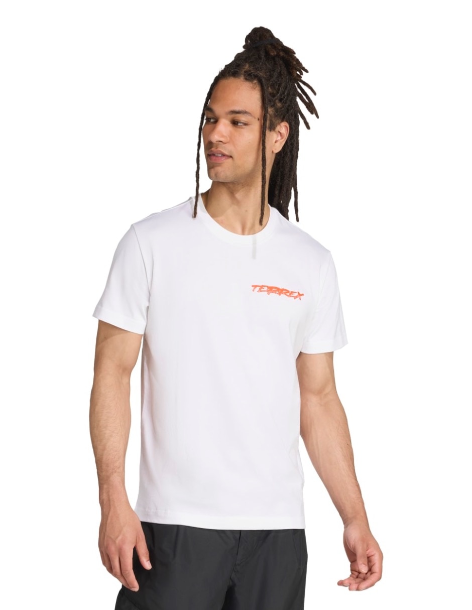Playera deportiva para montañismo unisex 3