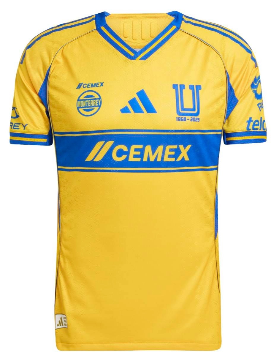 Jersey de Tigres UANL  manga corta   para hombre 6