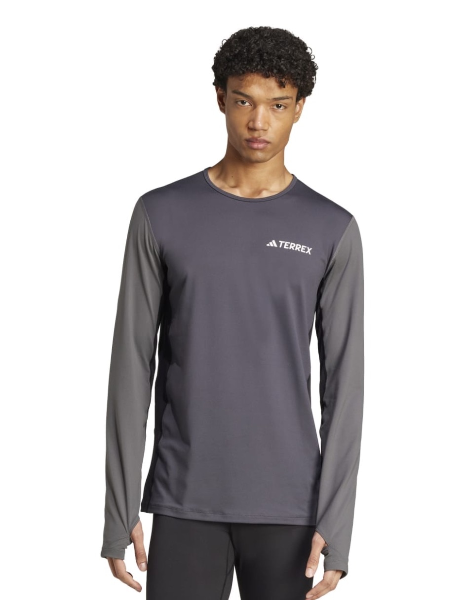 Playera deportiva para montañismo para hombre