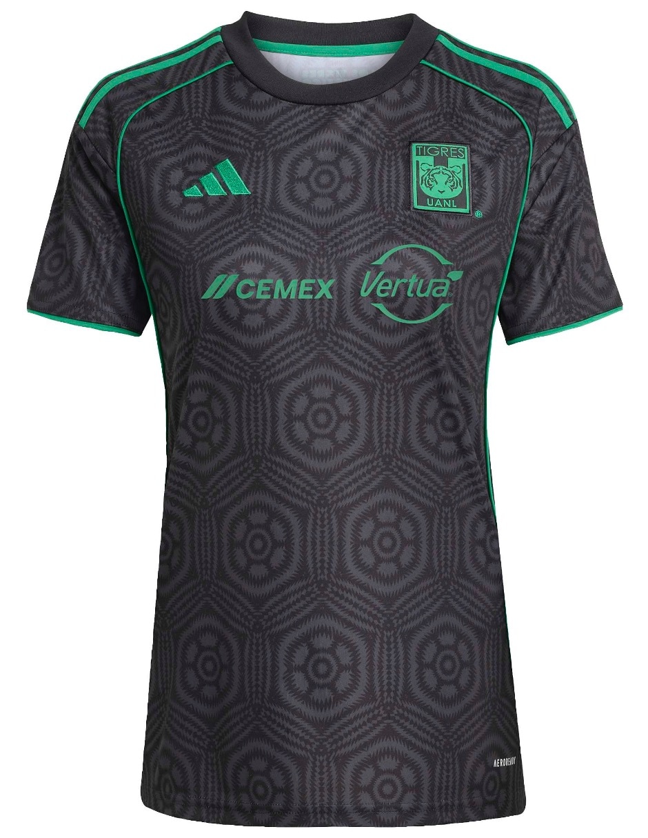 Jersey de Tigres UANL  manga corta   para mujer 2