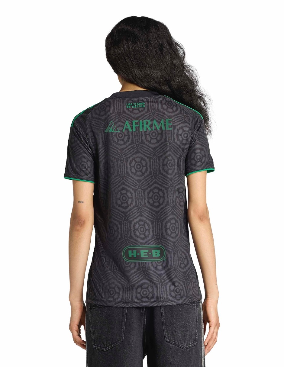Jersey de Tigres UANL  manga corta   para mujer 4