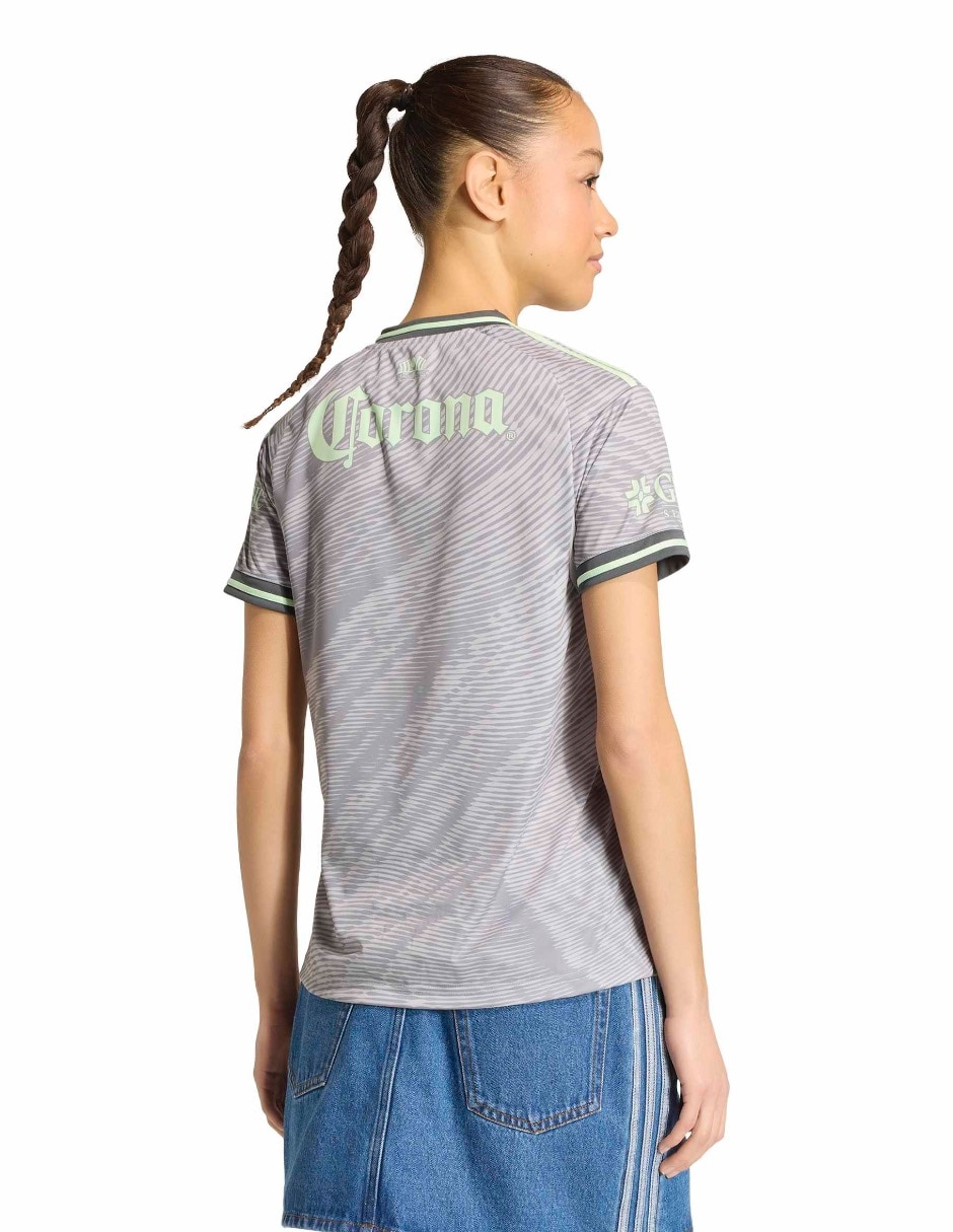 Jersey de Club América  manga corta   para mujer 4