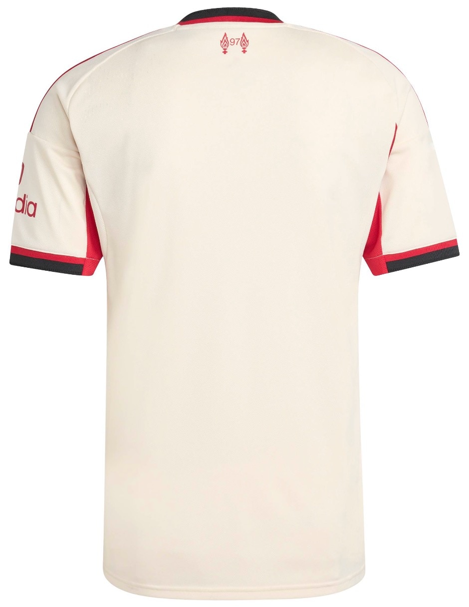 Jersey de Liverpool Football Club visitante manga corta   para hombre 3