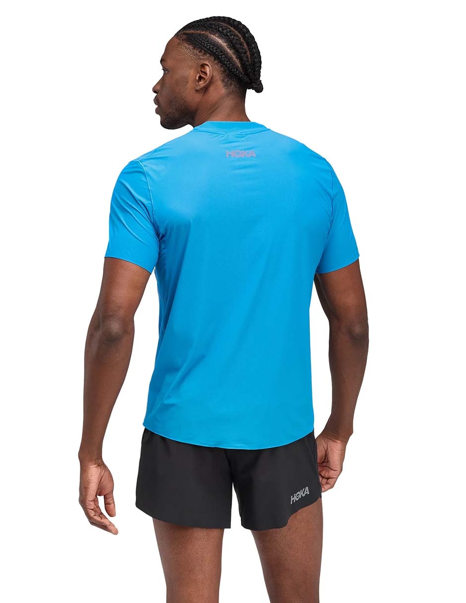 Playera deportiva para correr de hombre 4