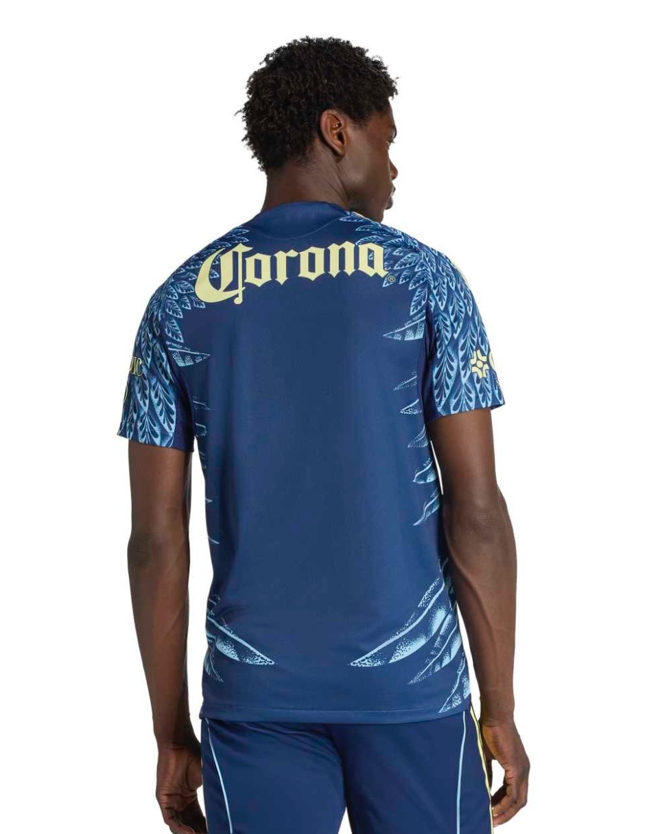 Jersey de Club América visitante authentic manga corta   para hombre 4