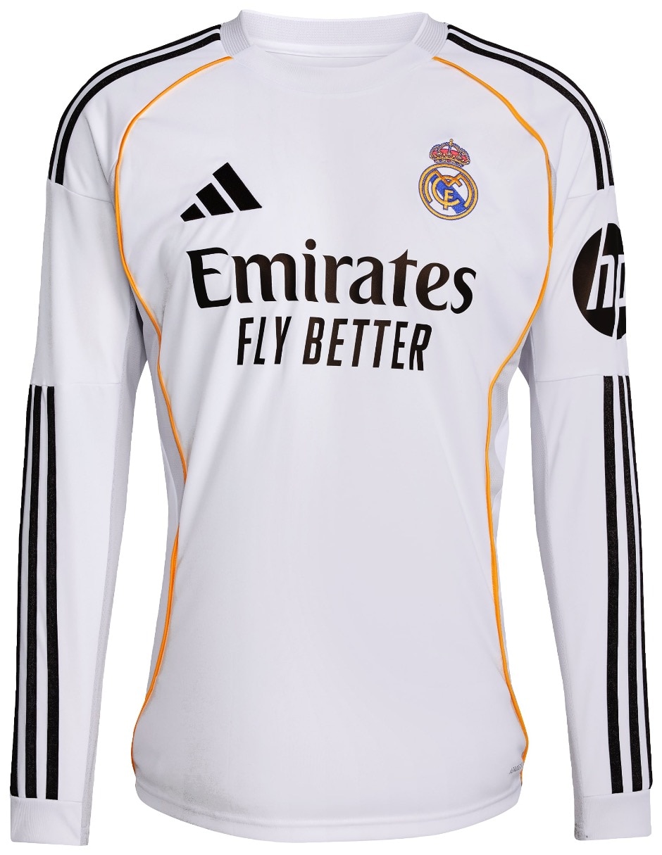 Jersey de Real Madrid Club de Fútbol local Adidas para hombre 2