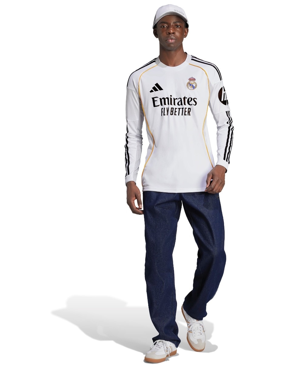 Jersey de Real Madrid Club de Fútbol local Adidas para hombre 5
