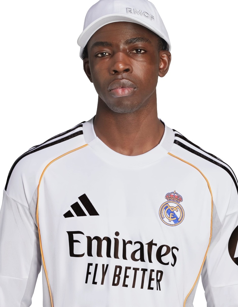 Jersey de Real Madrid Club de Fútbol local Adidas para hombre 6