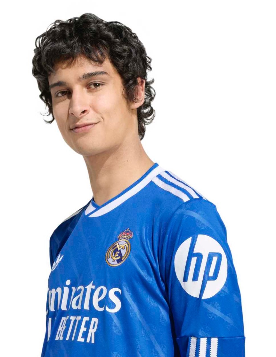 Jersey de Real Madrid Club de Fútbol  manga larga   para hombre 6