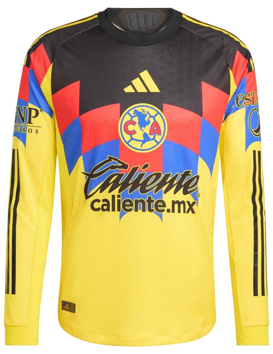 Jersey de Club América local authentic manga larga para hombre 2