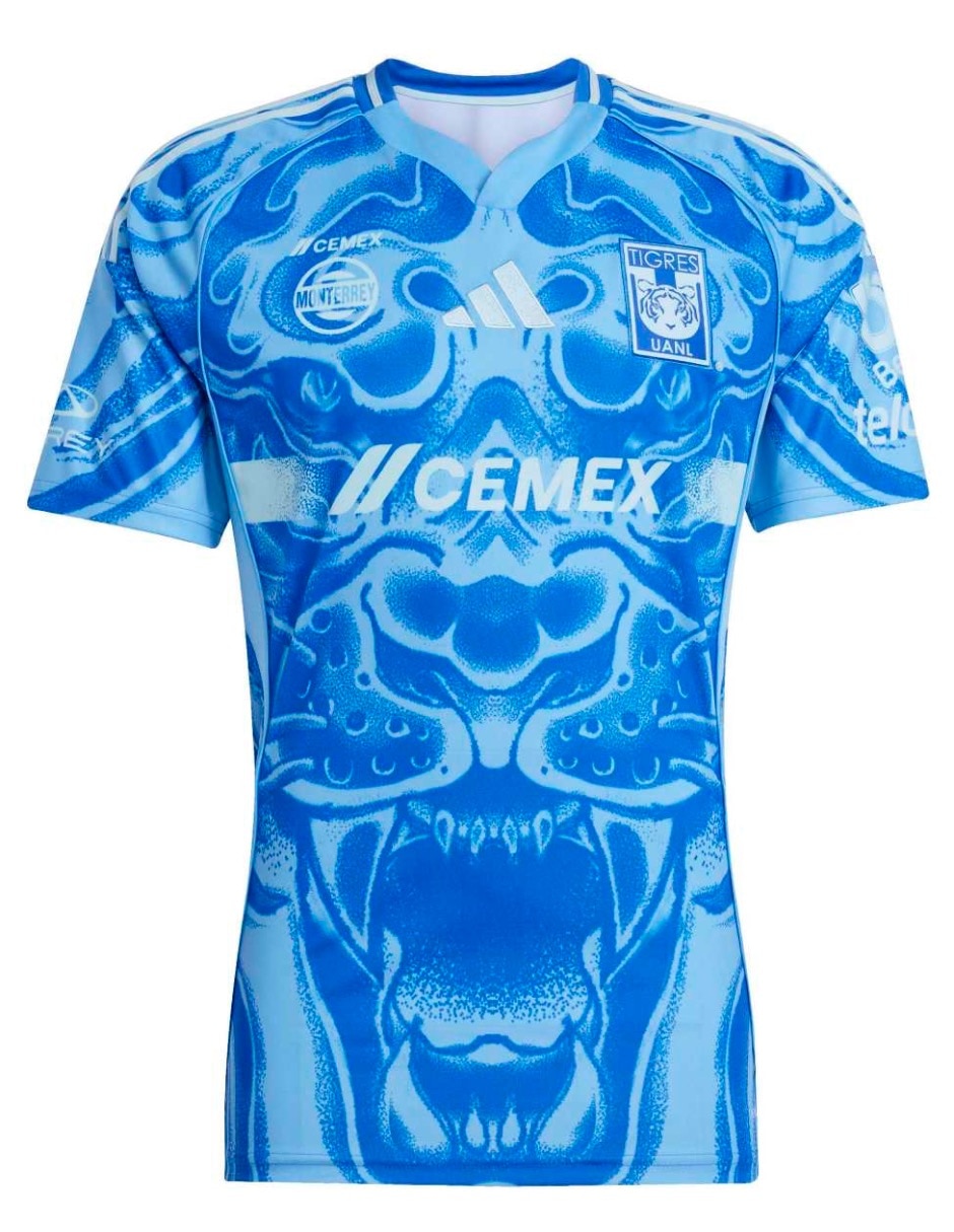 Jersey de Tigres UANL visitante manga corta   para hombre 2