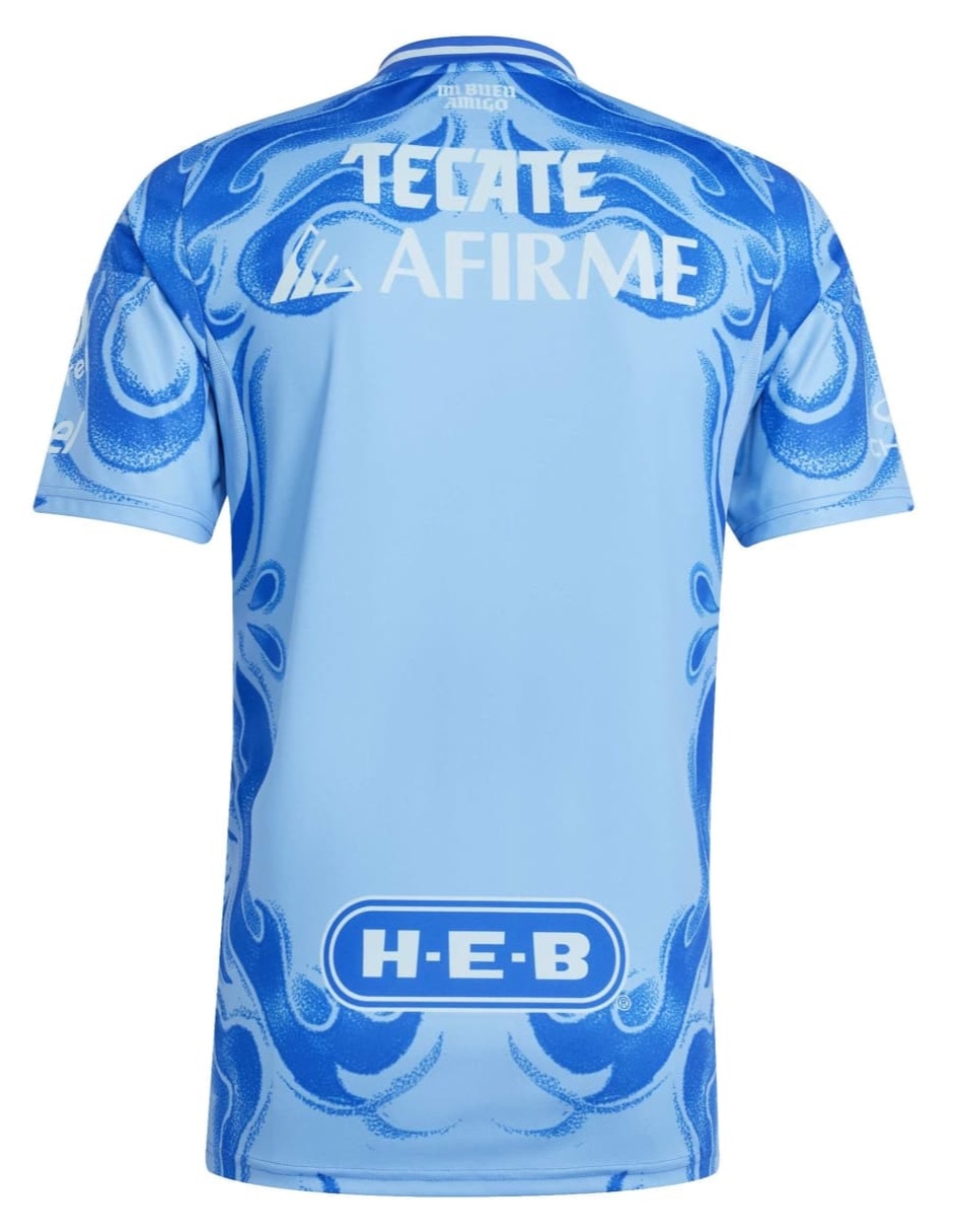 Jersey de Tigres UANL visitante manga corta   para hombre 3