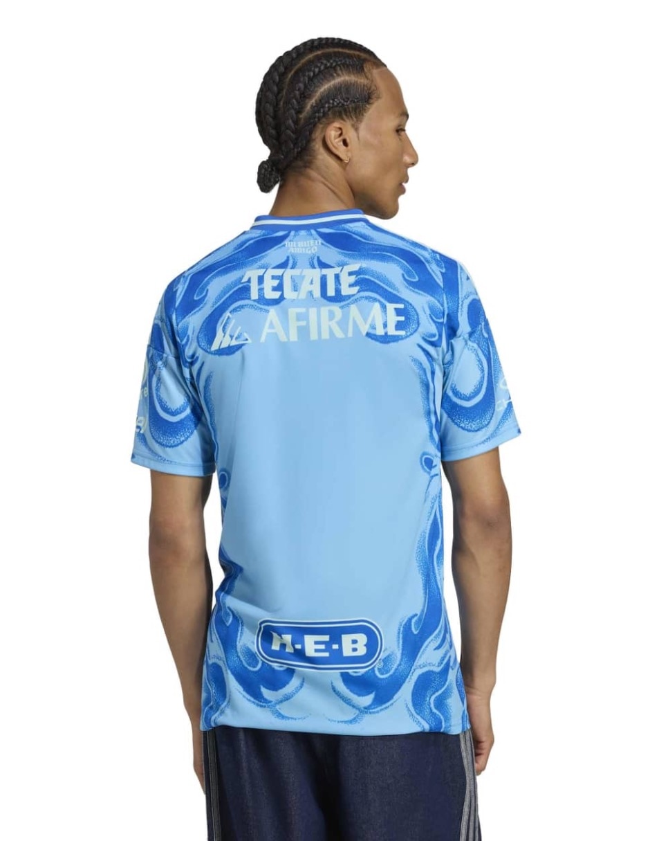Jersey de Tigres UANL visitante manga corta   para hombre 4