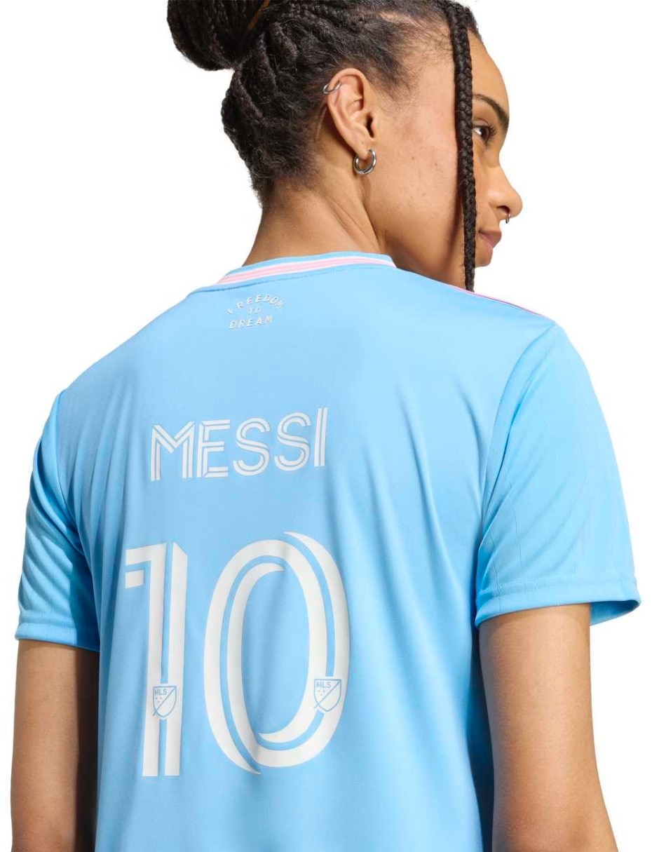 Jersey de Inter de Miami  manga corta   para mujer 4