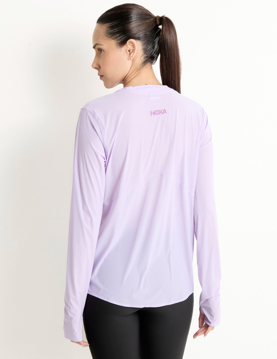 Playera deportiva para correr de mujer 2