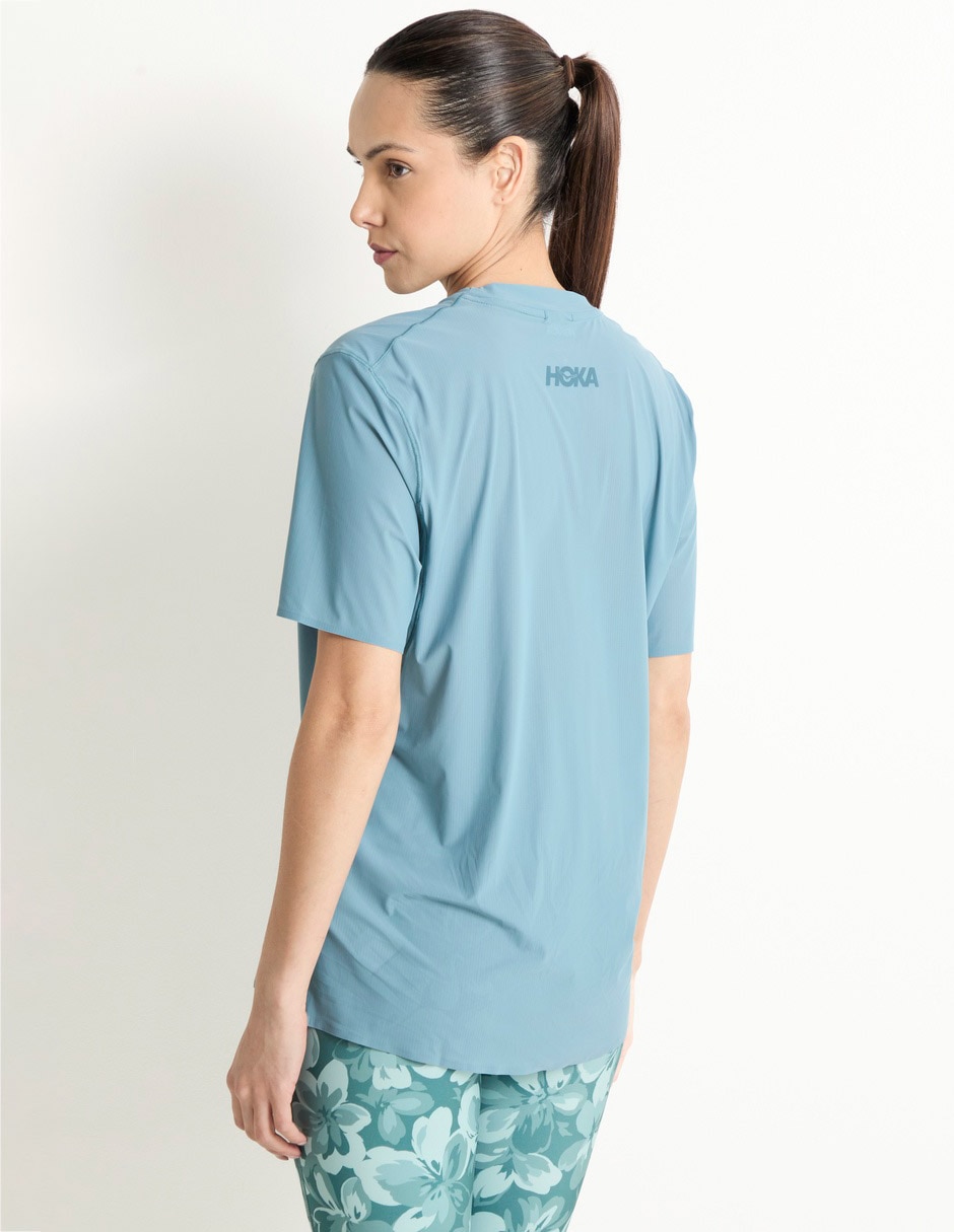 Playera deportiva para correr Hoka de mujer 2