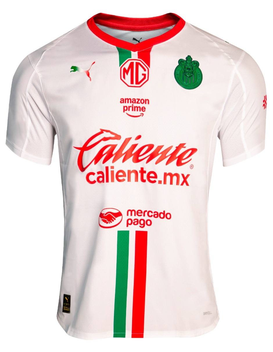 Jersey de Club Deportivo Guadalajara visitante manga corta Puma