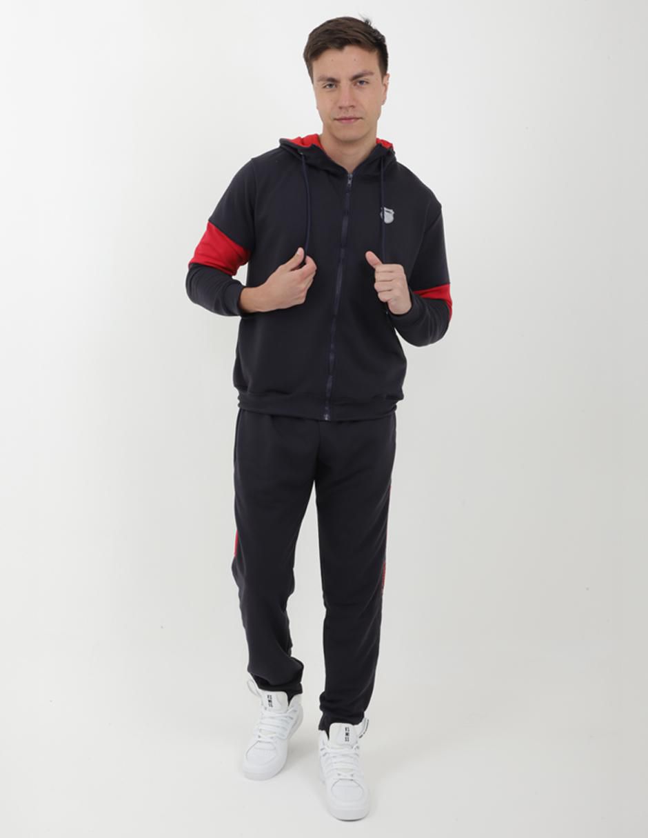 Conjunto deportivo ajustado con jareta para hombre