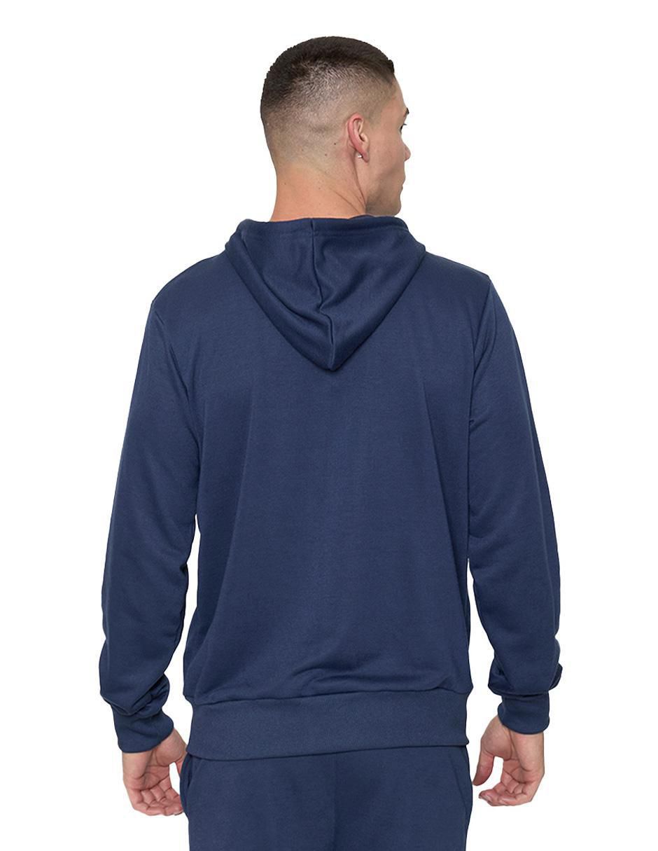 Sudadera con capucha y bolsa para hombre 4