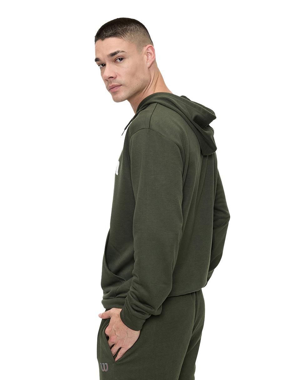 Sudadera con capucha y bolsa para hombre 4