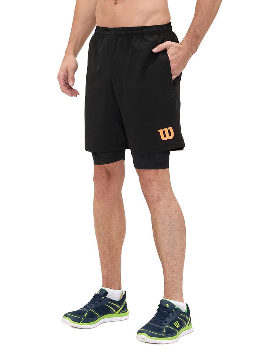 Short con bolsillos wilson para entrenamiento hombre