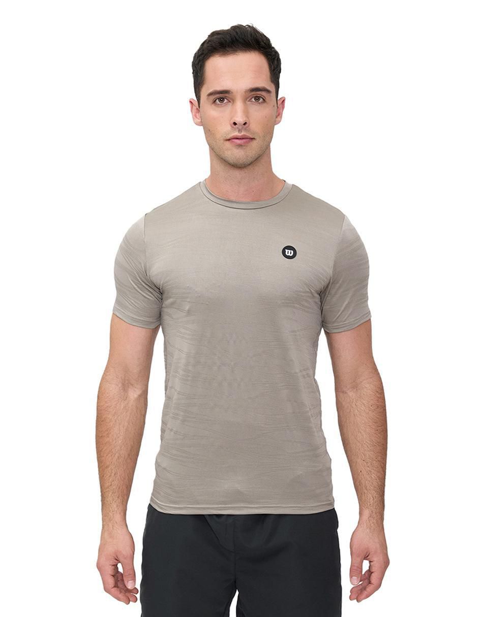 Playera deportiva para entrenamiento Wilson para hombre