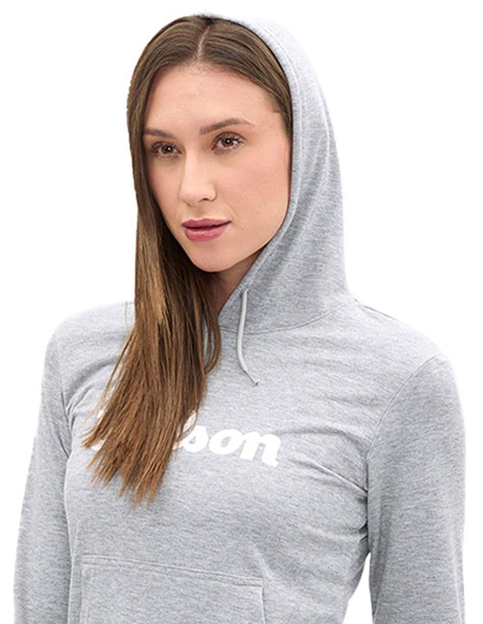 Sudadera con capucha y bolsa para mujer 4