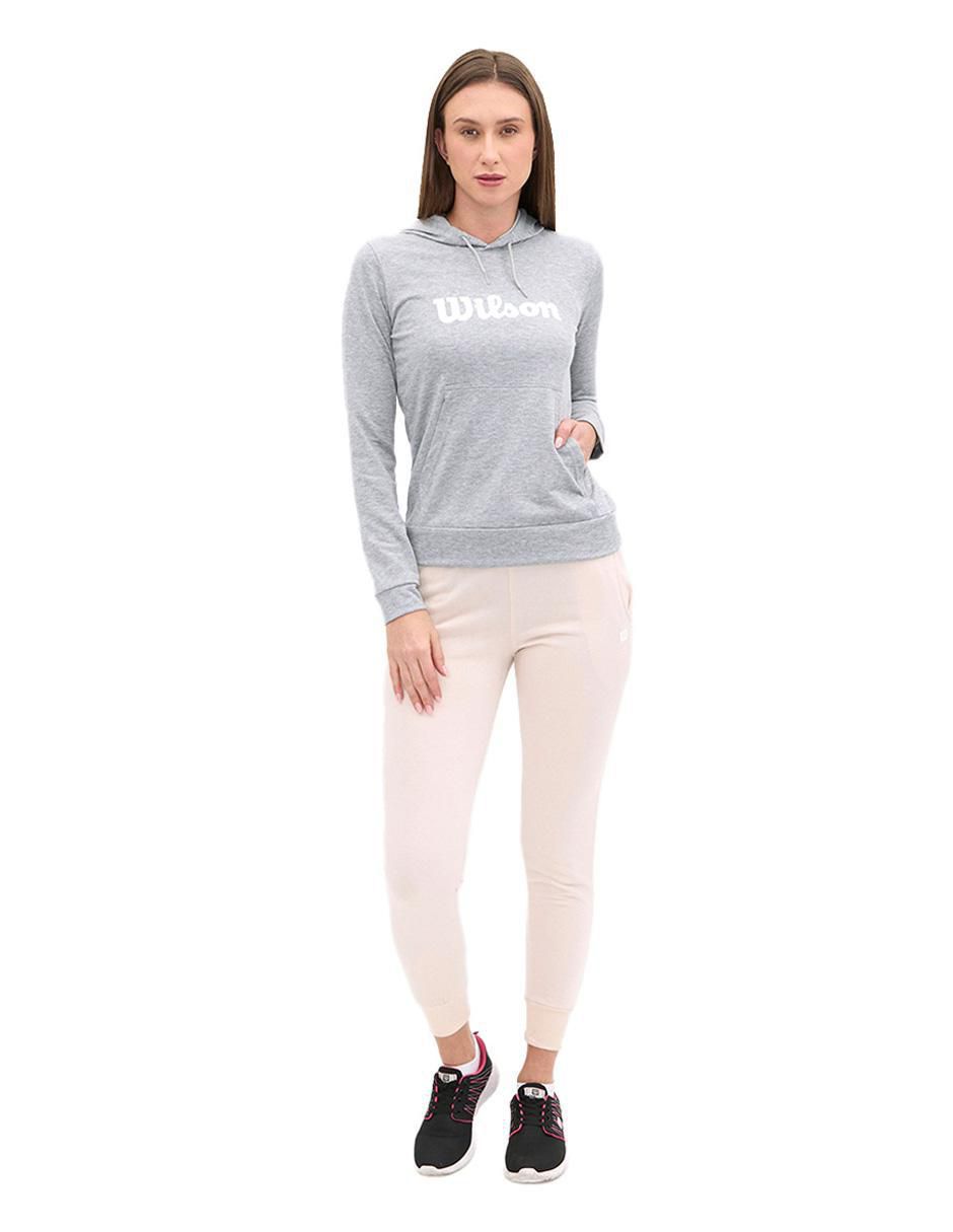 Sudadera con capucha y bolsa para mujer 6