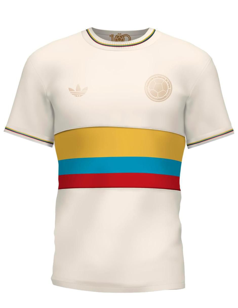 Jersey de selección de fútbol de Colombia conmemorativo para hombre 5