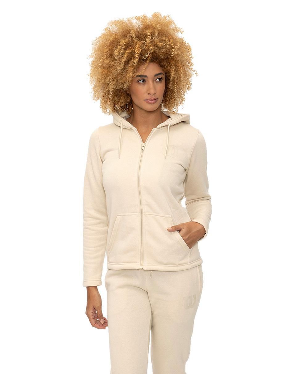 Sudadera con capucha y bolsa para mujer 3