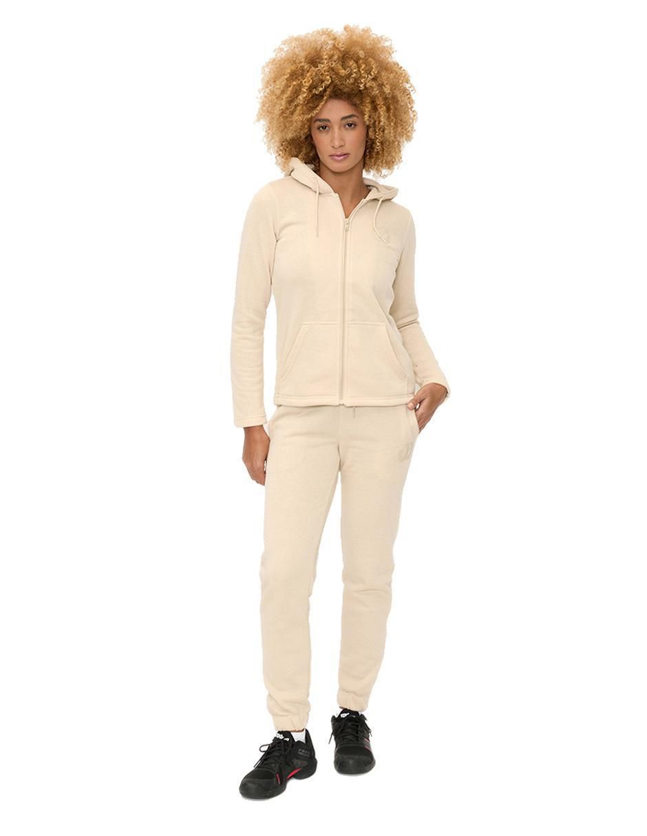 Sudadera con capucha y bolsa para mujer 5