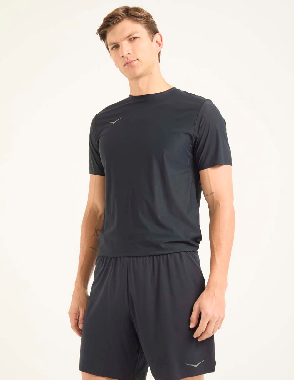 Short con malla para correr hombre