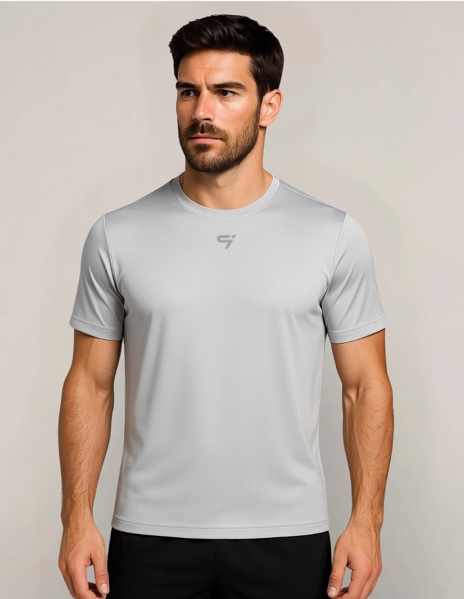 Playera deportiva para correr de hombre Playera deportiva para correr de hombre