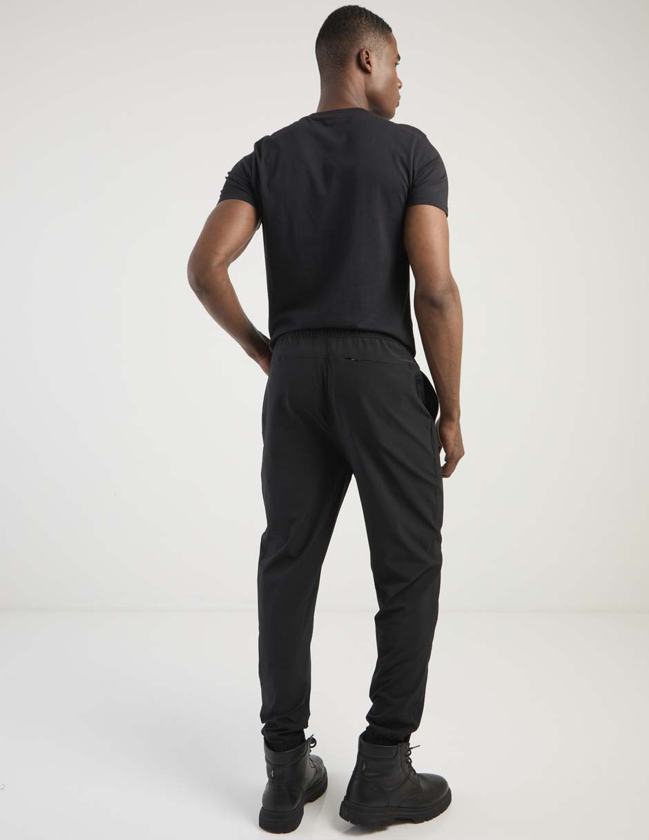 Pantalón jogger estampado logo para hombre 2