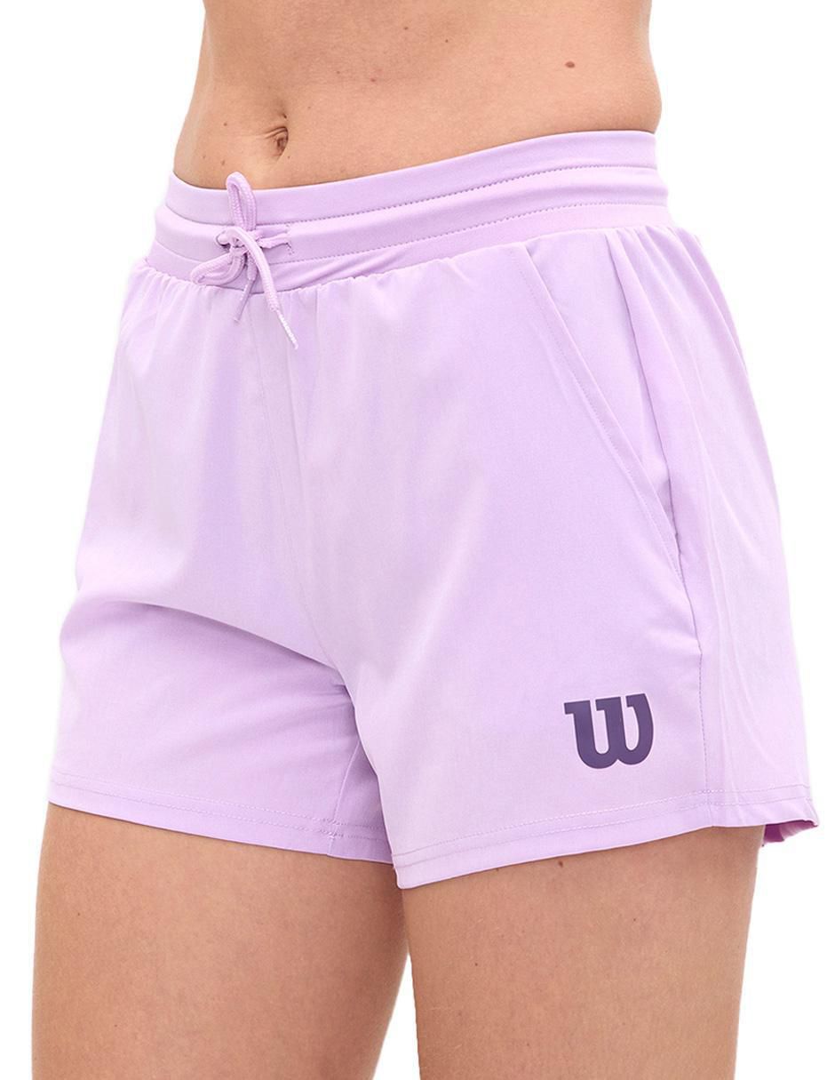 "set short/short" con bolsillos wilson "para" entrenamiento mujer