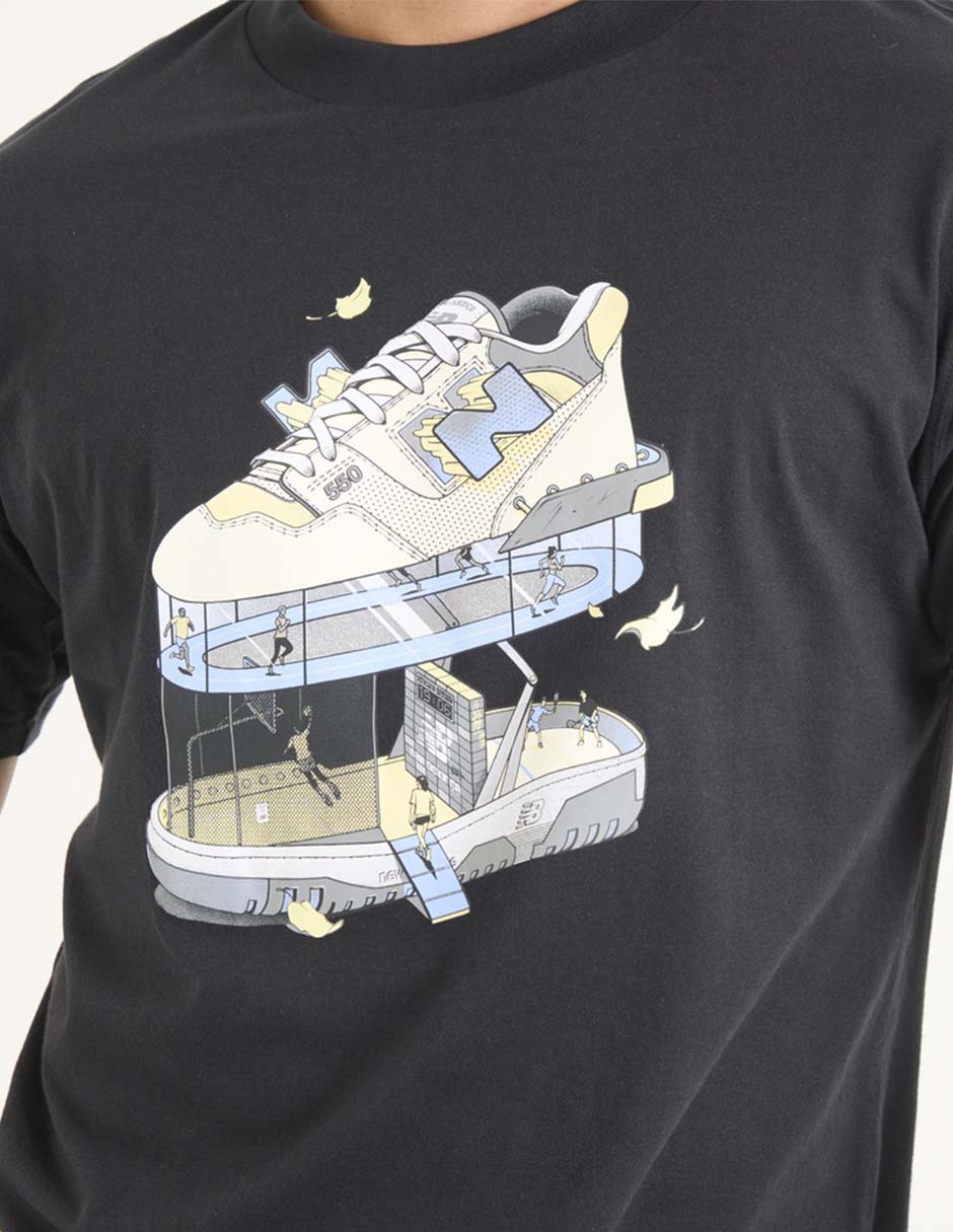 Playera deportiva casual de hombre 4