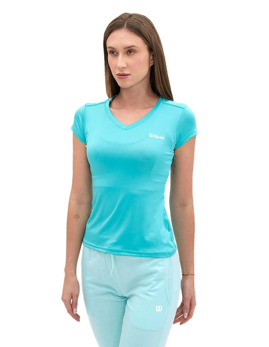 Playera deportiva para entrenamiento de mujer 2
