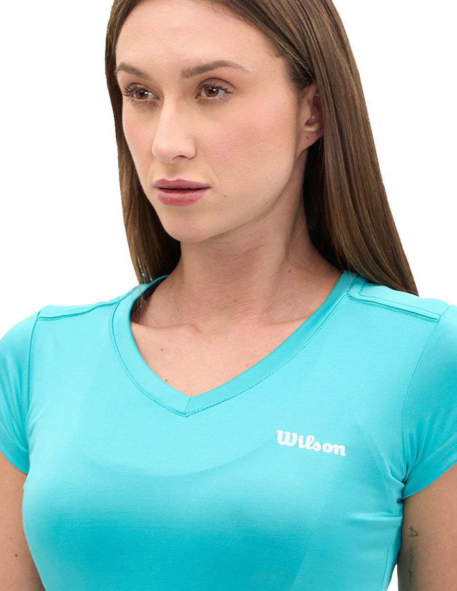 Playera deportiva para entrenamiento de mujer 3
