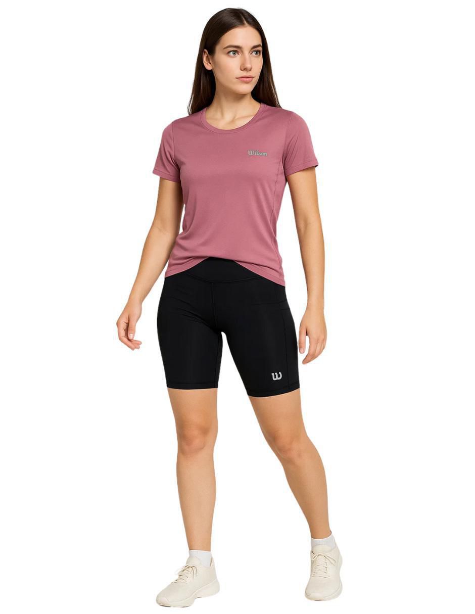 Playera deportiva para entrenamiento Wilson para mujer