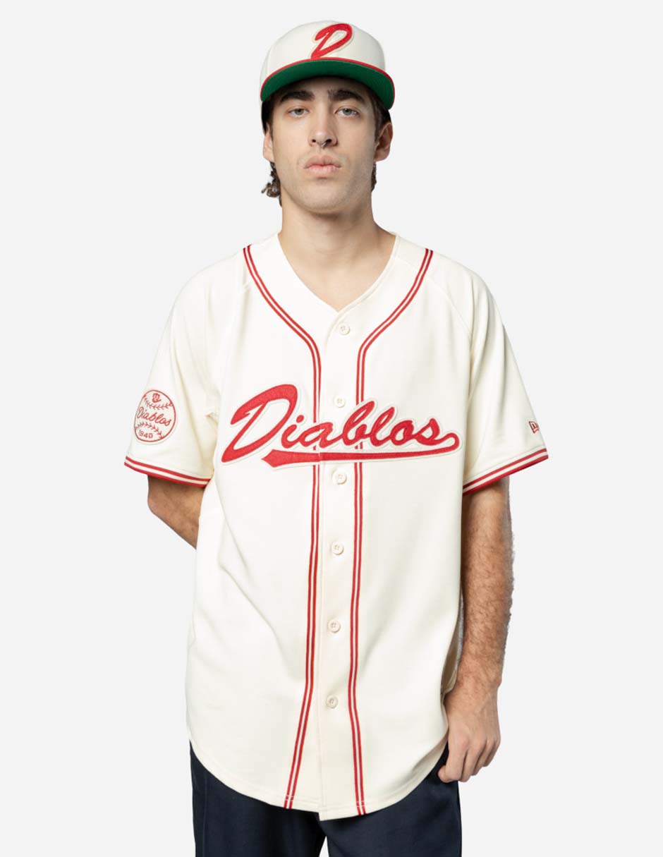 Jersey de Diablos Rojos del México manga corta para hombre