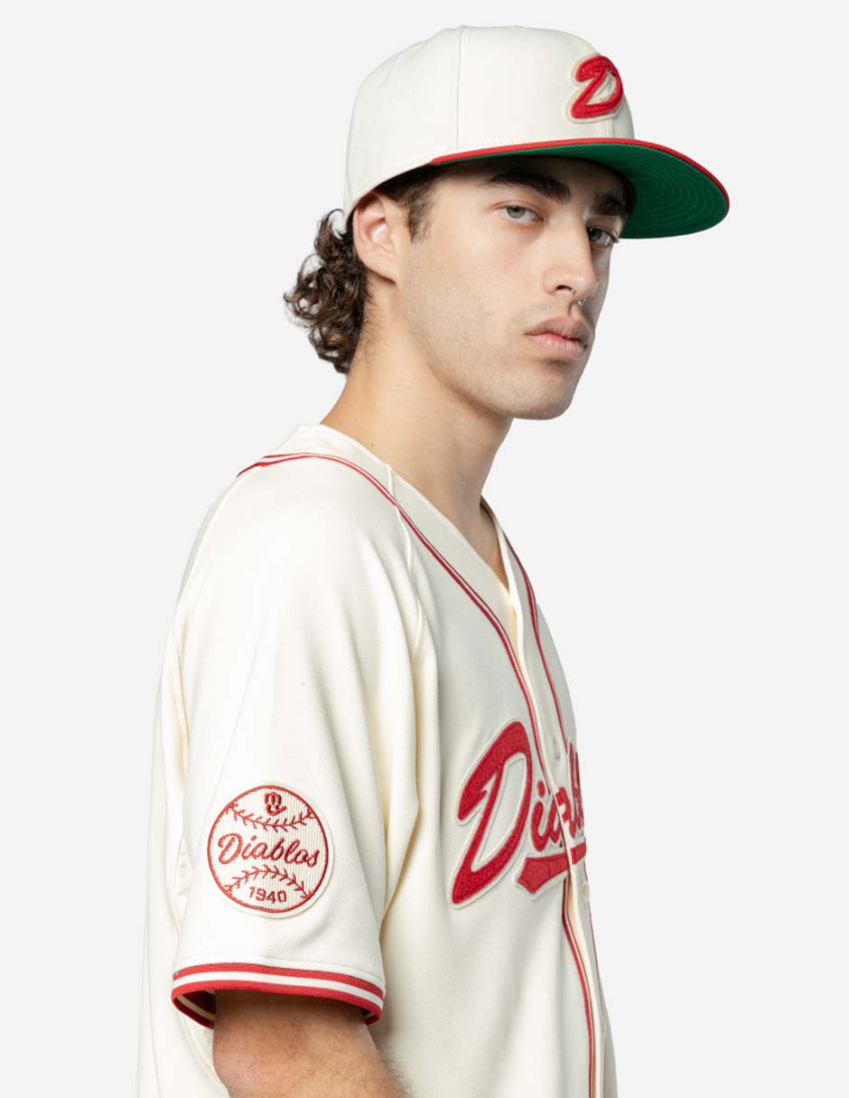 Jersey de Diablos Rojos del México  manga corta   para hombre 3
