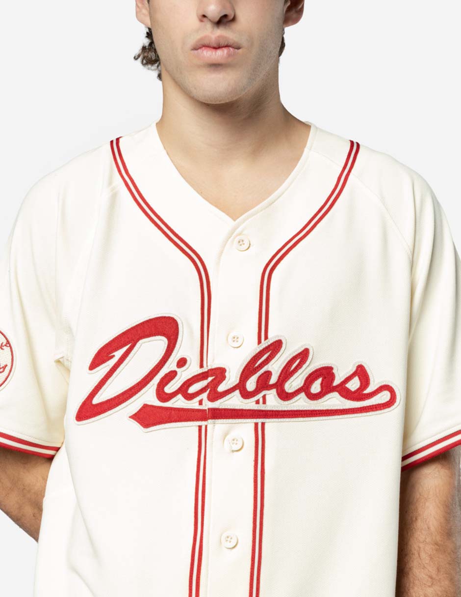 Jersey de Diablos Rojos del México  manga corta   para hombre 5