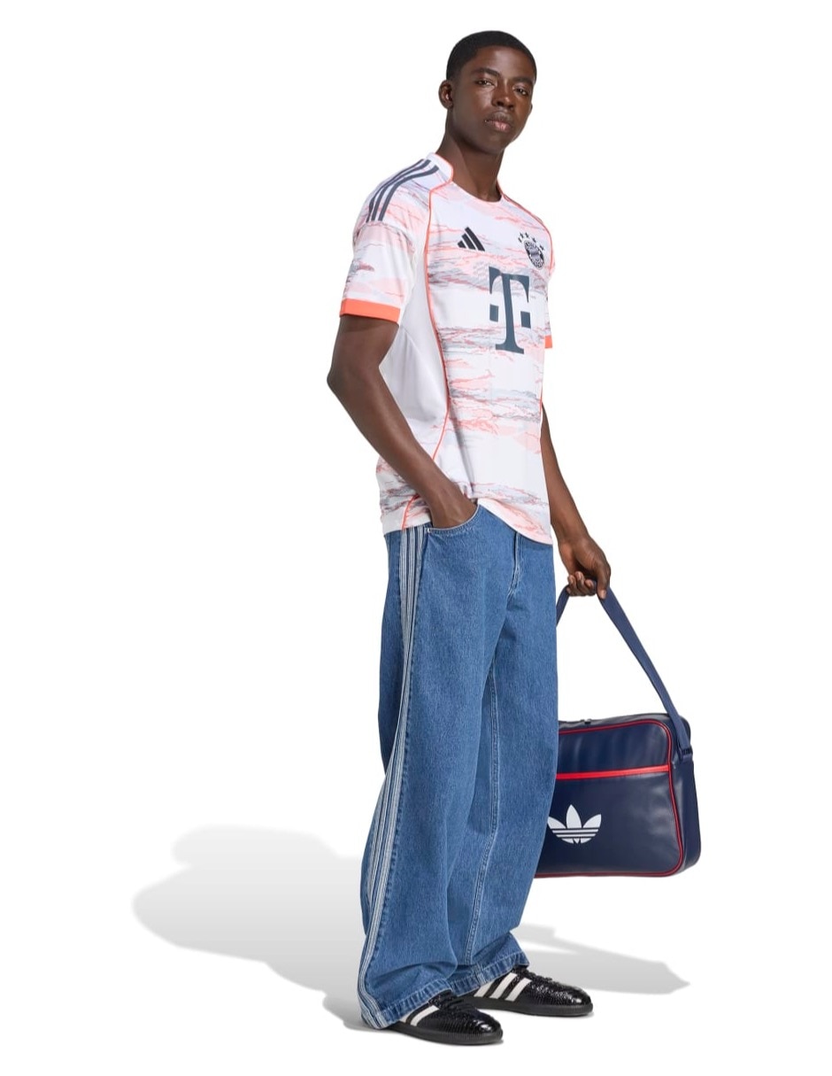 Jersey de Bayern Munich visitante manga corta   para hombre 3