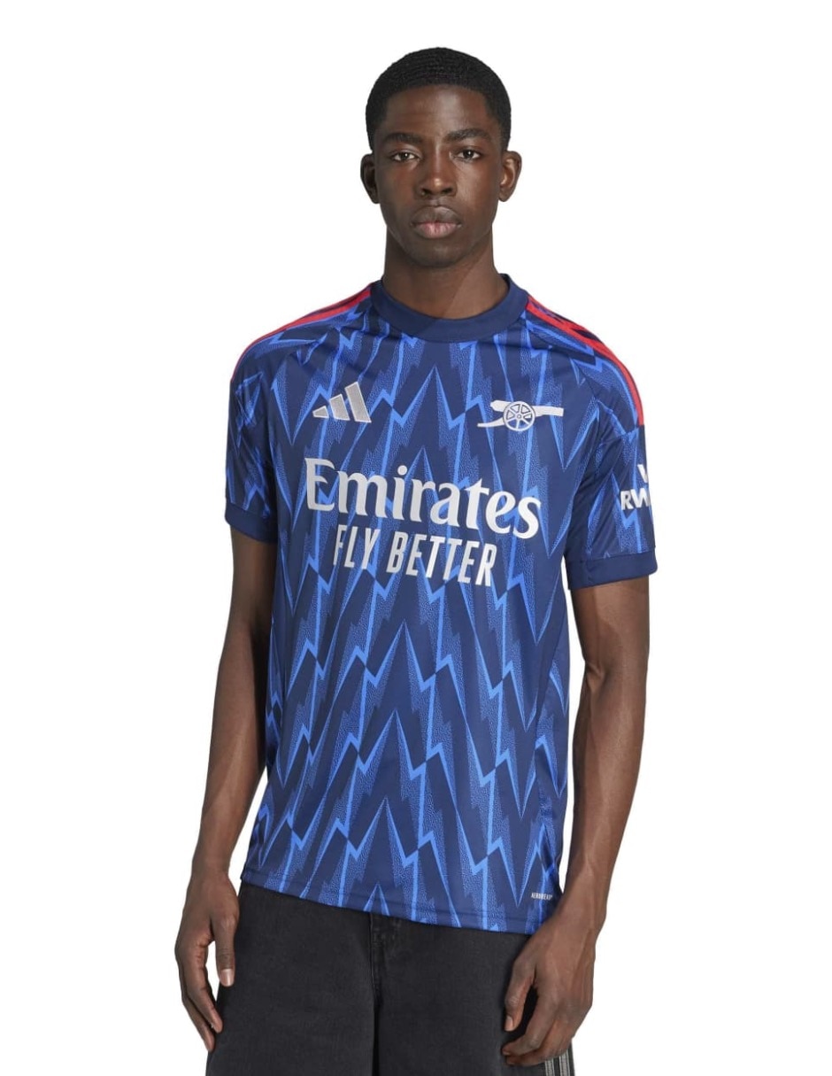 Jersey de Arsenal Football Club visitante manga corta para hombre Jersey de Arsenal Football Club visitante manga corta para hombre